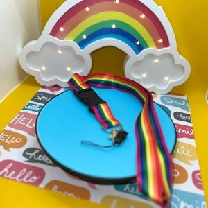 NWOT - Rainbow Lanyard!